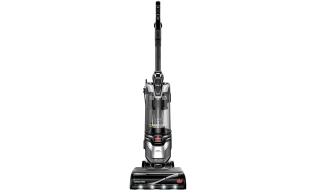 BISSELL MultiClean Allergen Lift-Off Pet Compact Upright Vacuum with HEPA Filter Sealed System, 31259, Black/Silver