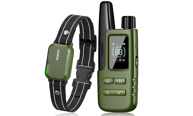Dog Shock Collar - 3300FT Dog Training Collar with Remote Innovative IPX7 Waterproof with 4 Training Modes, Rechargeable E-Collar for All Breeds, Size