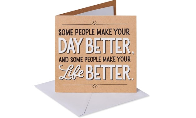 American Greetings Thank You Card (Day Better)