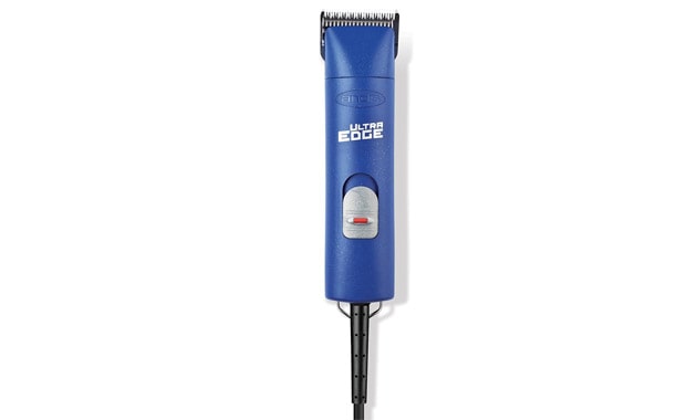 Andis – 23275, Ultra Edge Detachable Blade Clipper - Super 2-Speed Rotary Motor with Minimal Noise, 3400-4400 Strokes per Minute, Includes 14-Inch Heavy-Duty Cord – for Dogs, Coats & Breeds, Blue