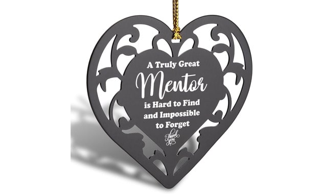 Appreciation Ornament Gift for Mentor Thank You Gift for Mentor Going Away Present for Mentor Leaving Gift for Mentor Going Away Ornament Decorations for Mentor(HBX12)