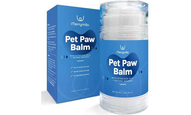 Dog Paw Balm Pad Protector & Soother Moisturizer: Effectively Soothes, Repairs & Heals Irritated Dry Cracks & Wounds of Pet Paw Nose, Itch Relief 2.5 Oz Ideal Cat Cracked Injury Cream-Snout Wax Butter