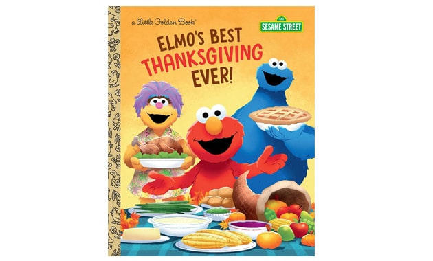 Elmo's Best Thanksgiving Ever! (Sesame Street) (Little Golden Book)